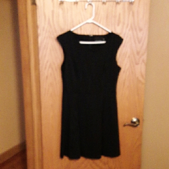 💫 Cynthia Rowley little black dress, sz L - Picture 1 of 6